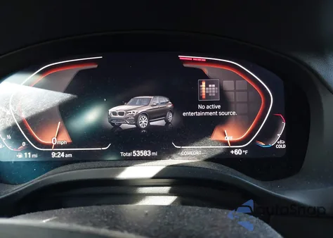 2020 BMW X3 xDrive30I from USA, damaged, VIN 5UXTY5C06LLE58368